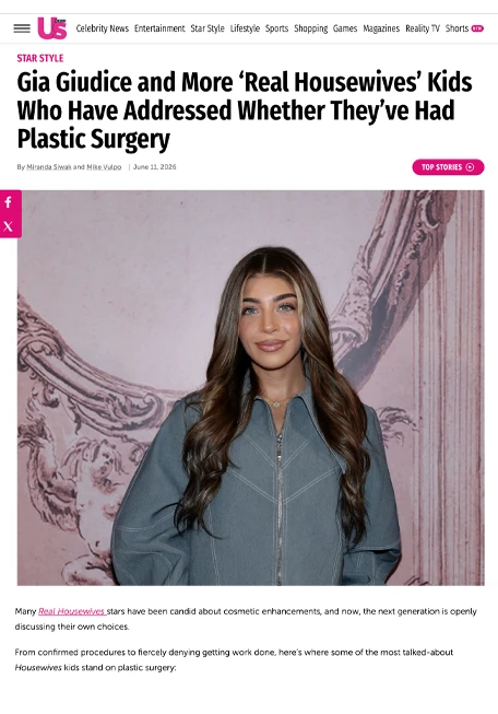 Gia Giudice and More ‘Real Housewives’ Kids Who Have Addressed Whether They’ve Had Plastic Surgery